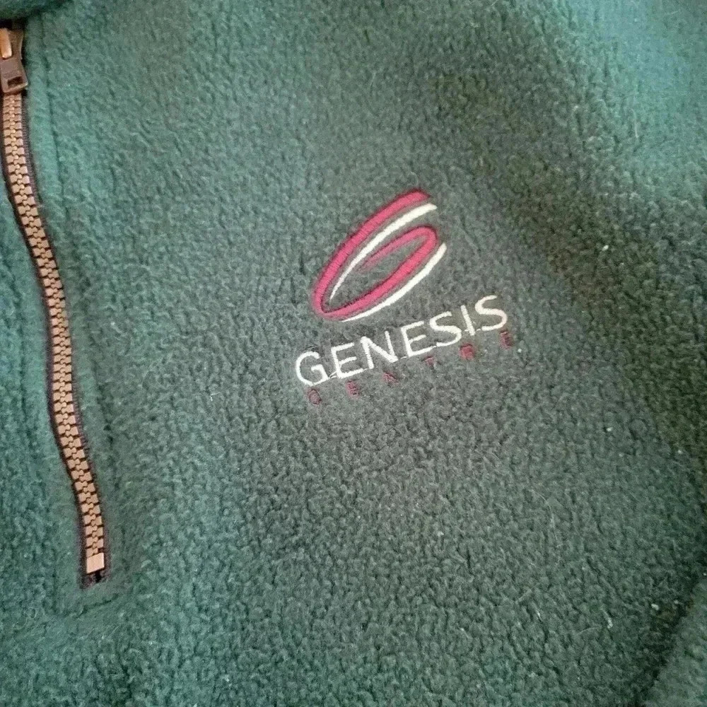 Womans Large English Bay Sportswear  Fleese Jacket Dark Green - Picture 7 of 8